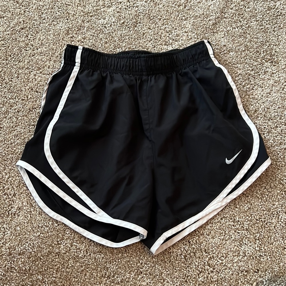 USED Nike DRI-FIT Running Shorts Adult Small *LINER HAS BEEN CUT OUT*